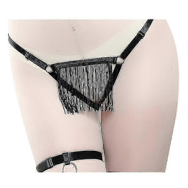 1pc vrouwen sexy string mode string onderbroek kwastje string flexibele slips t-vormige broek voor vrouwen