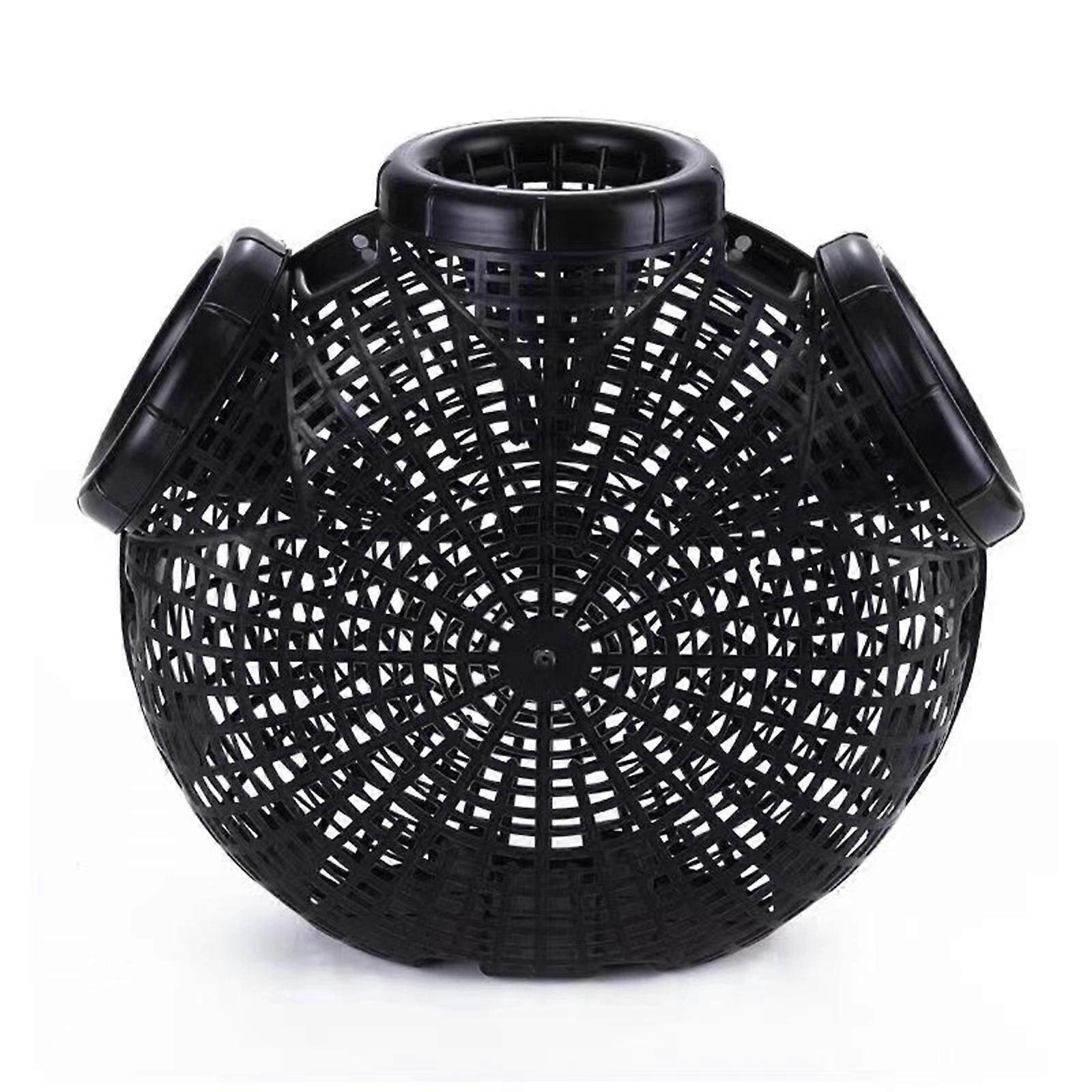 Fish traps, Portable Crayfish Traps, Plastic Eel Cages, Reusable Fishing Nets and Accessories Crab Traps and Fish Net Traps