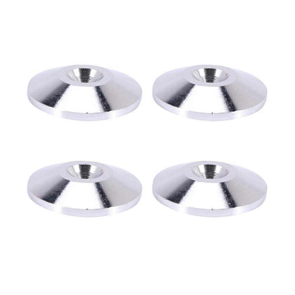 4 Pcs Speaker Pure Copper Spikes Pads Hifi Speaker Box Isolation Floor Stand Feet Cone Base Shoes P