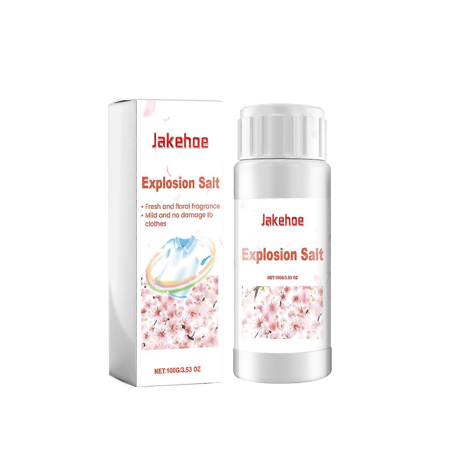 Laundry Explosion Salt, Floral Active Oxygen Laundry Explosive Salt, Strong Decontamination Cleaning Tablets, Explosive Salt Clothing Cleaning