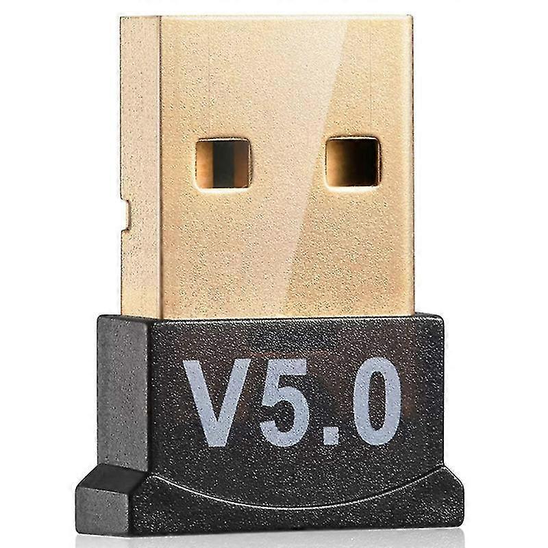 Usb Bluetooth 5.0 Adapter For Pc Win108.187bluetooth Dongle Receivertransmitter For Support To