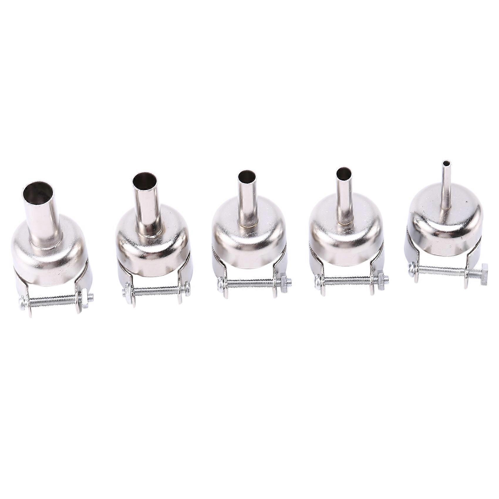 5 PCS Hot - Nozzle Universal Nozzle for 850 852D 898 858 Soldering Station Attachments