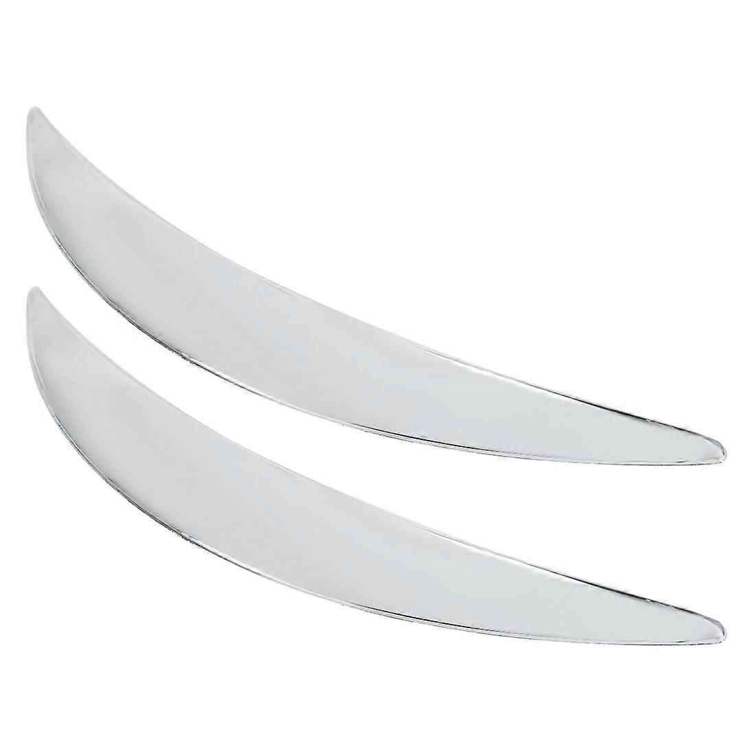 2 PCS Universal Car Body Bumper Guard Protector Strip