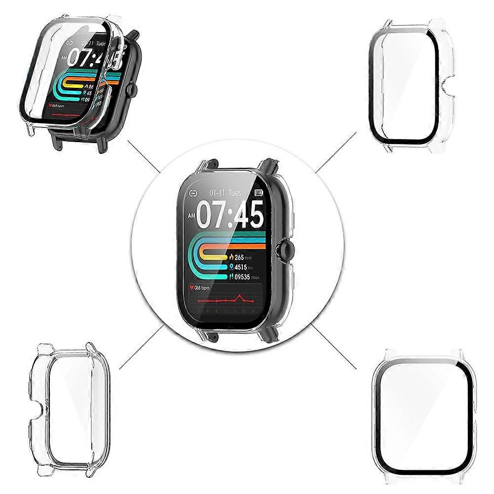 Protective Cover PC Screen Protector Case for Nerunsa P66D Watch Case