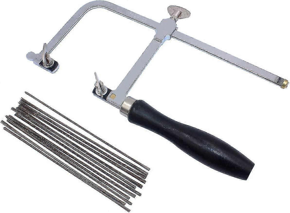 Saw Stand Small Pull Saw Adjustable Professional Jewelry Making Kit (black) (1pcs)