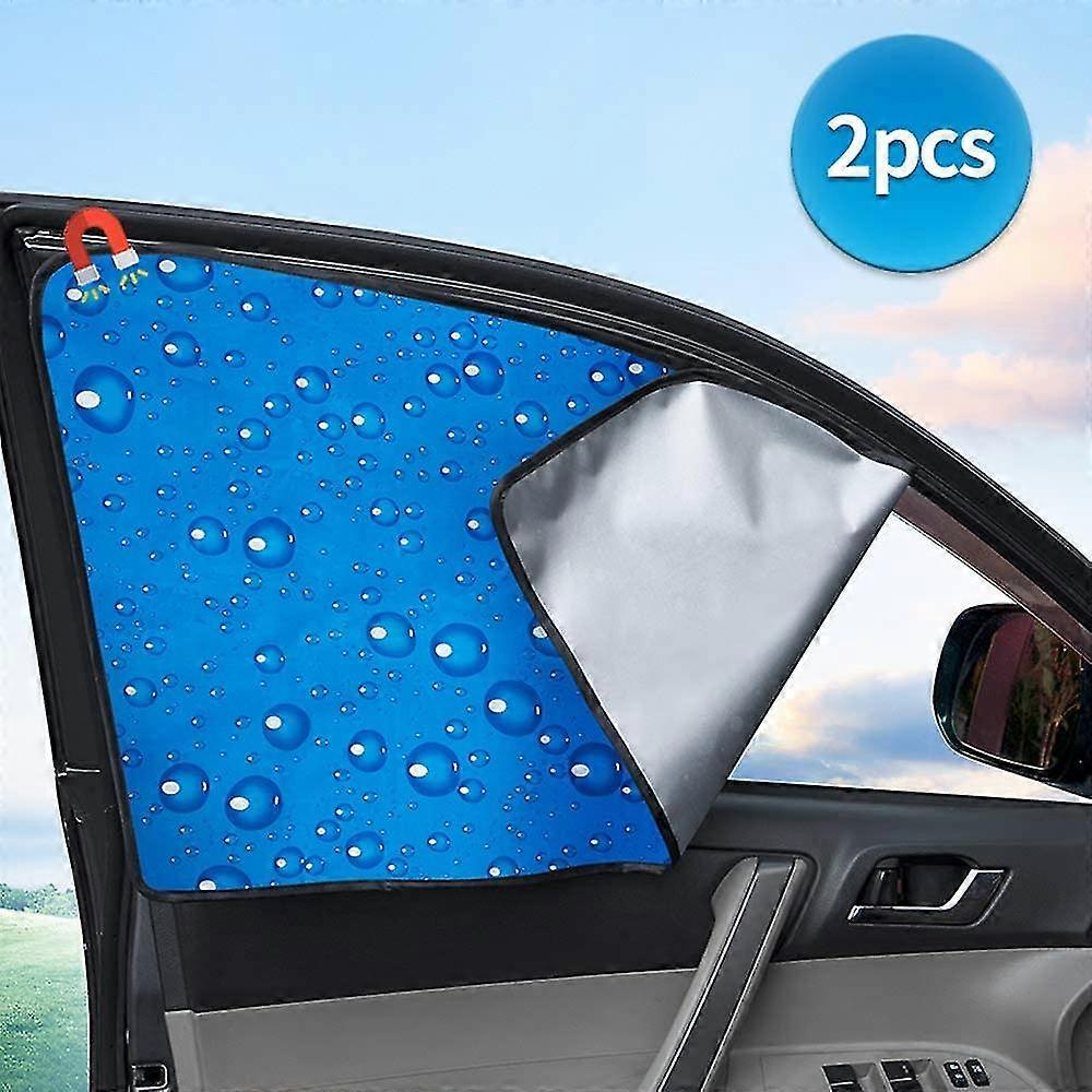 Aokway Side Window Sunshade Sun Shade Compatible With Car Window Double Thickness Auto Windshield Sunshades Curtain Universal Fit Compatible With Driv