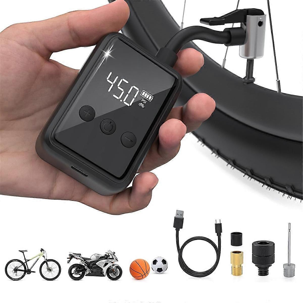 Pompa elettrica per bici Compressore d'aria wireless portatile