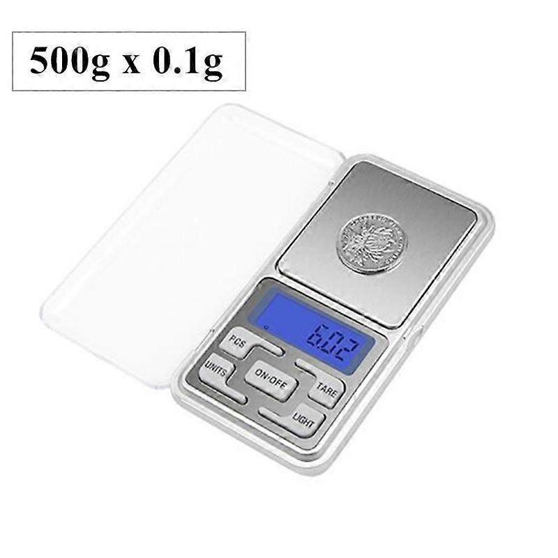 High Precision Balance 500g 0.1g Electronic Weight Scale Digital Pocket Jewelry Diamond With Retail Box Backlight For Kitchen