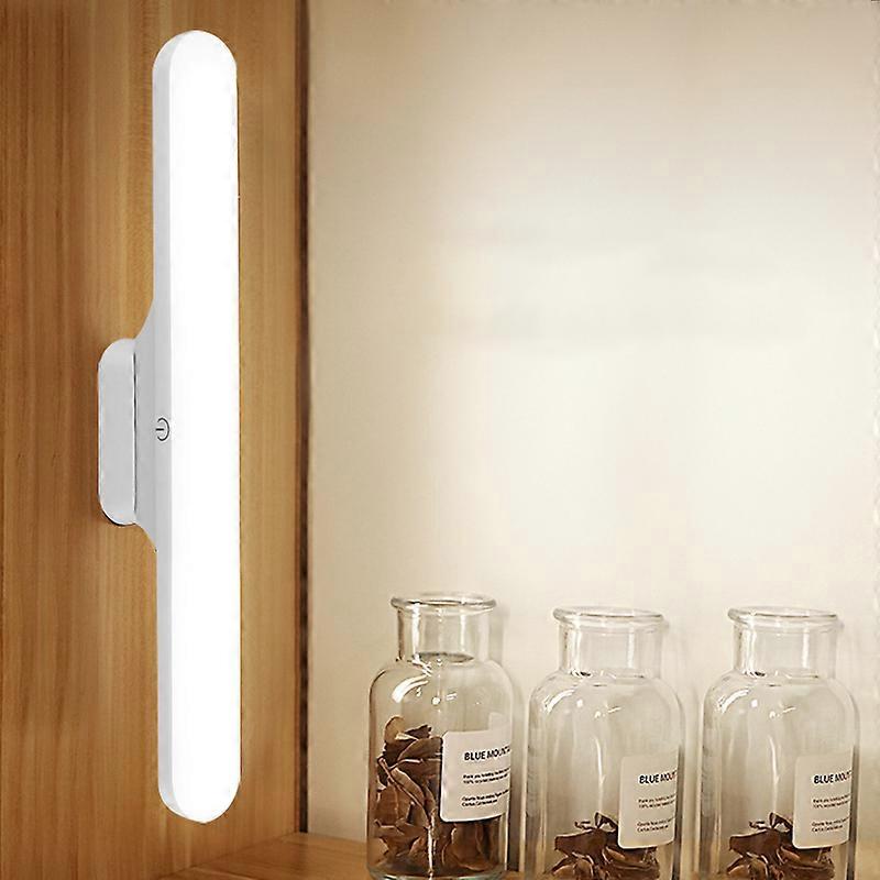 Magnetic Touch Strip LED Lamp, USB Rechargeable, Dimmable Light, Perfect for Office or Bedroom