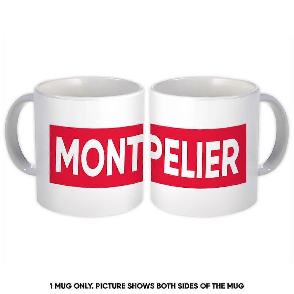 Gift Mug: Vermont Vermont Red