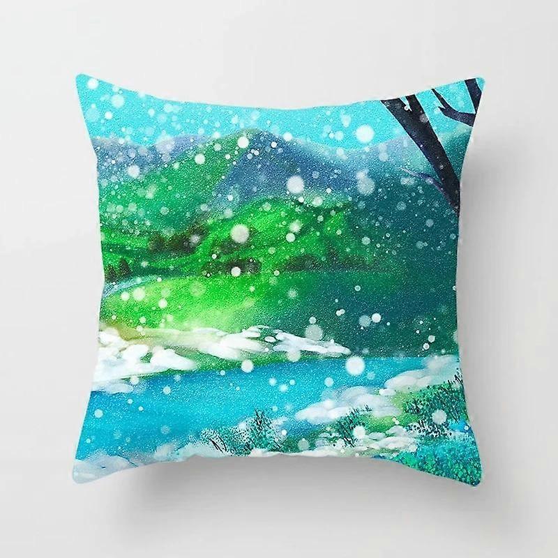 Tryck örngott Soffa Kuddfodral Designstil -1294