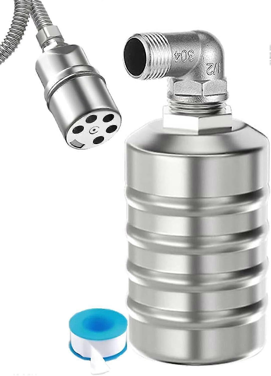 304 Stainless Steel Fully Automatic Water Level Control Float Valve For Kitchen, Mini Floating Ball Valve Controller