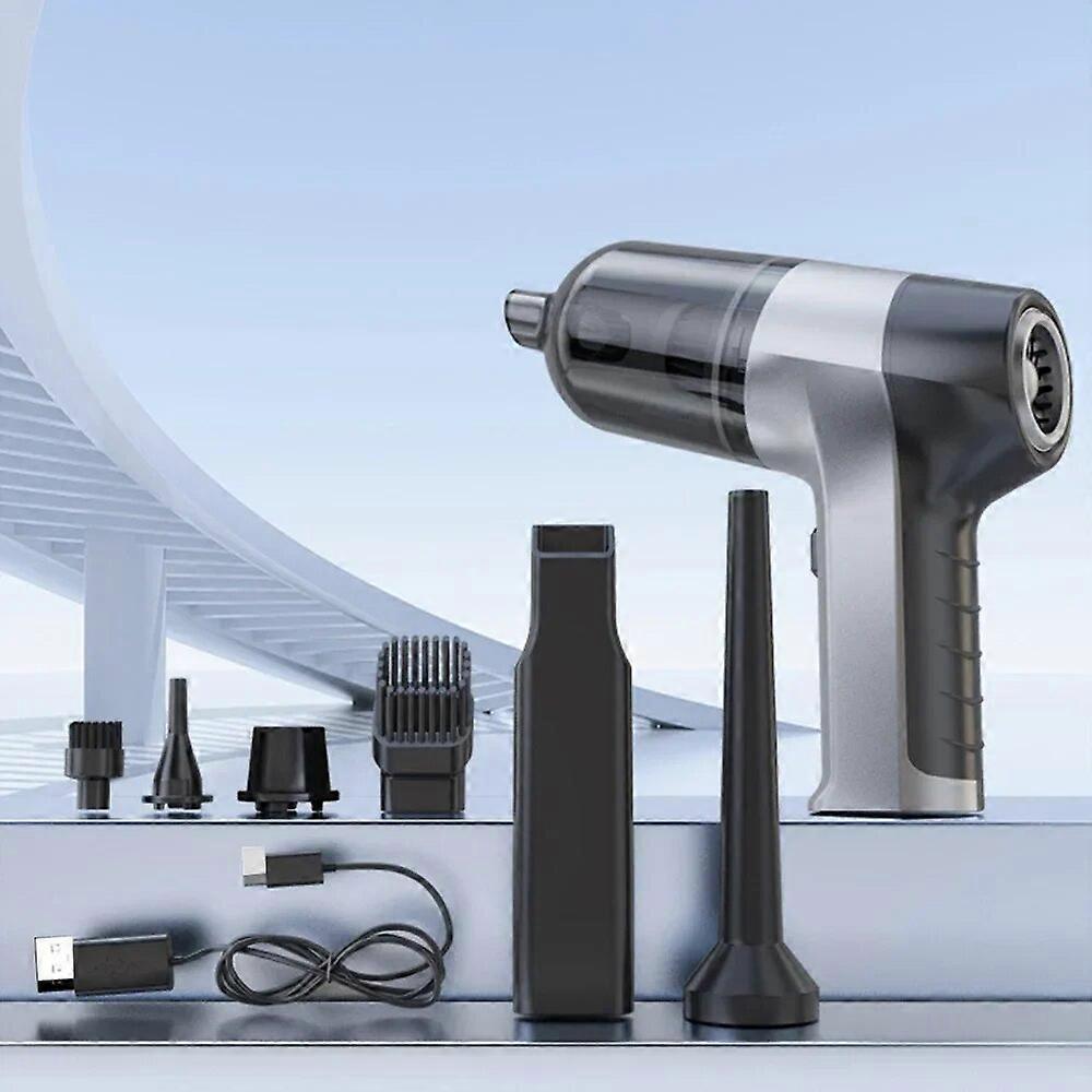 150000PA強力なワイヤレスカー掃除機ミニポータブルハンドヘルド家電クリーニングマシンカークリーナーキーボード用