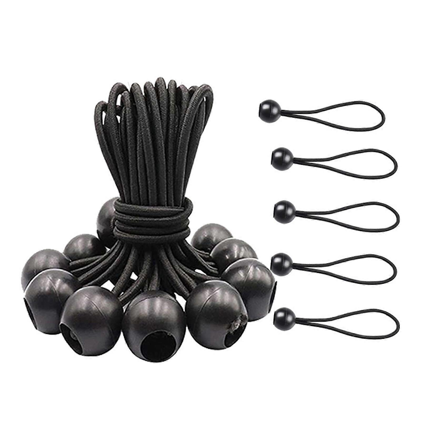 Ny multifunktions elastisk kulrep Bungee Cord Tarp Tie Down Strap Camping Bagage