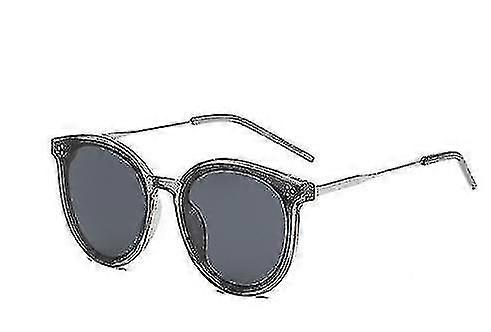 Retro kulaté sluneční brýle pro ženy Klasické trendy Oversized Rám Sunnies