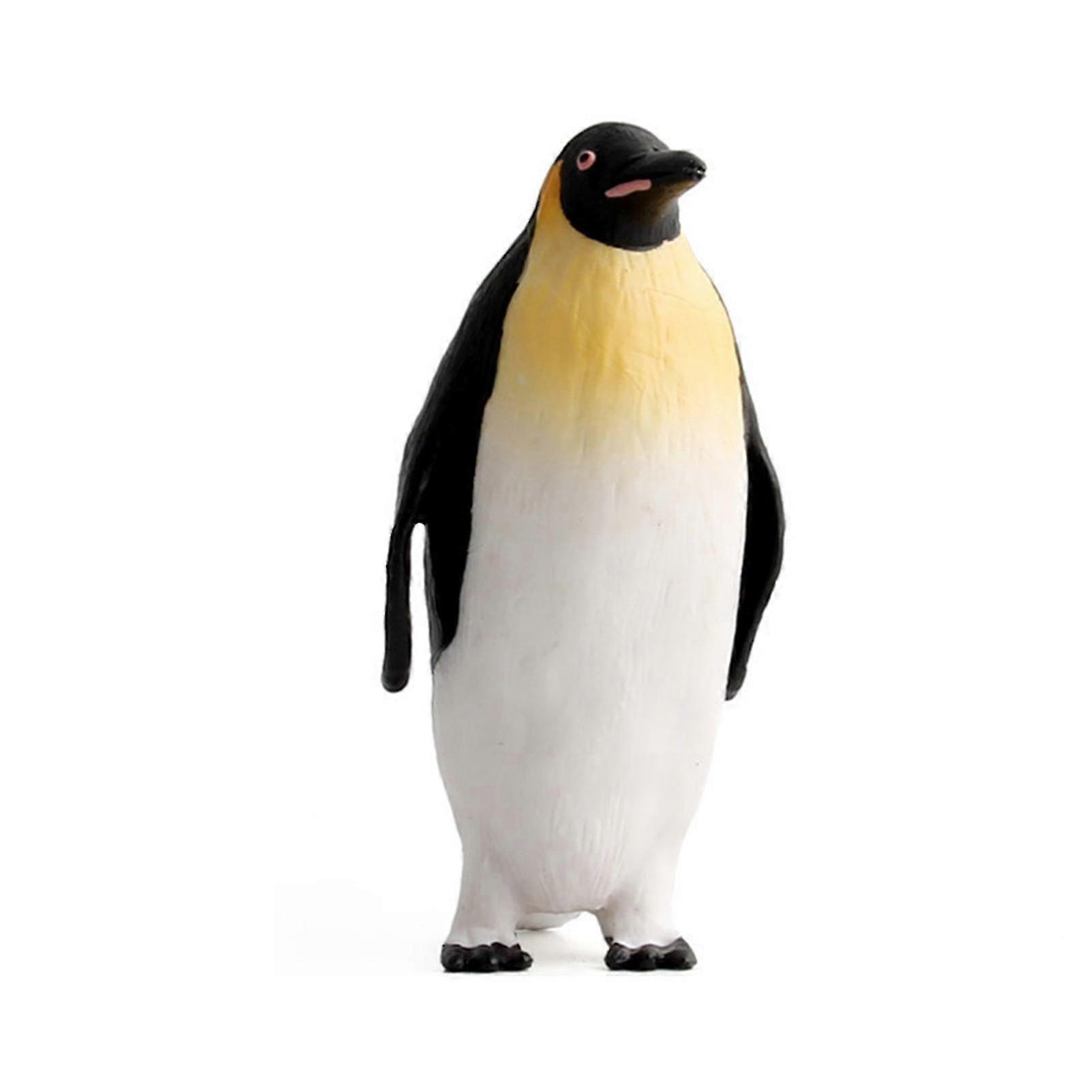 Penguin Figurine Smell-less Solid Pvc Realistic Penguin Figure For Home Xinda