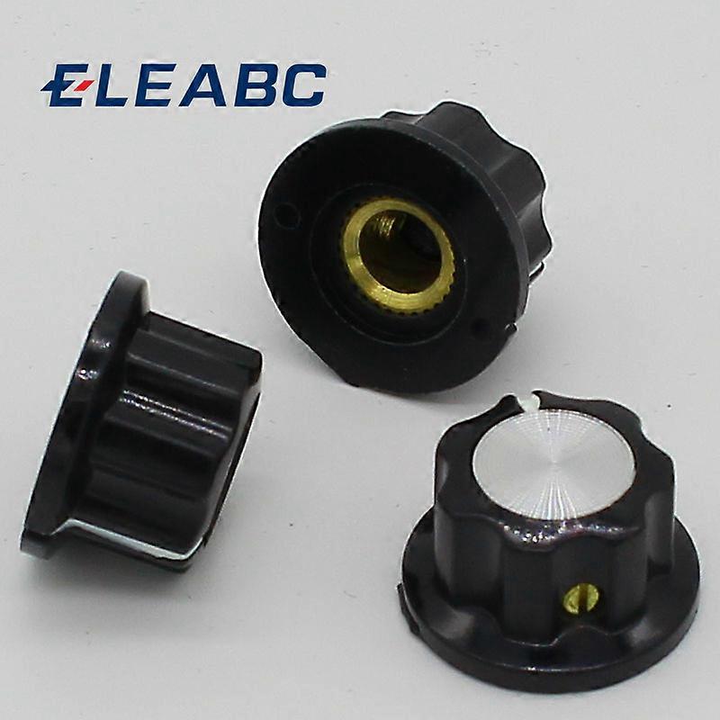 10 قطع مقبض الباكليت مقبض تنورة التبديل وعاء الروتاري ، A01 D 20 مم H 12 مم قطر الثقب 6 مم