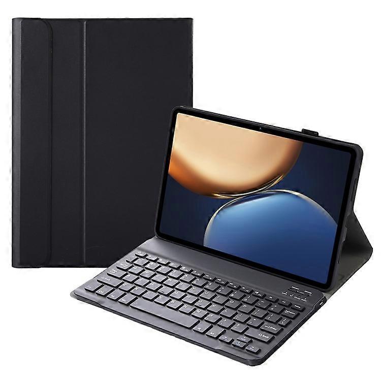 AHV7 Ultra-thin Leather Cover Inner TPU Tablet Protective Case + Wireless Bluetooth Keyboard Compatible For Honor Pad V7 Pro 11-in