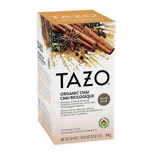 Tazo 有机红茶奶茶,20 袋(6 箱)