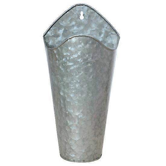 Decorative Flower Pot Fine Workmanship Iron Hanging Hole Smooth Nursery Planter for Home