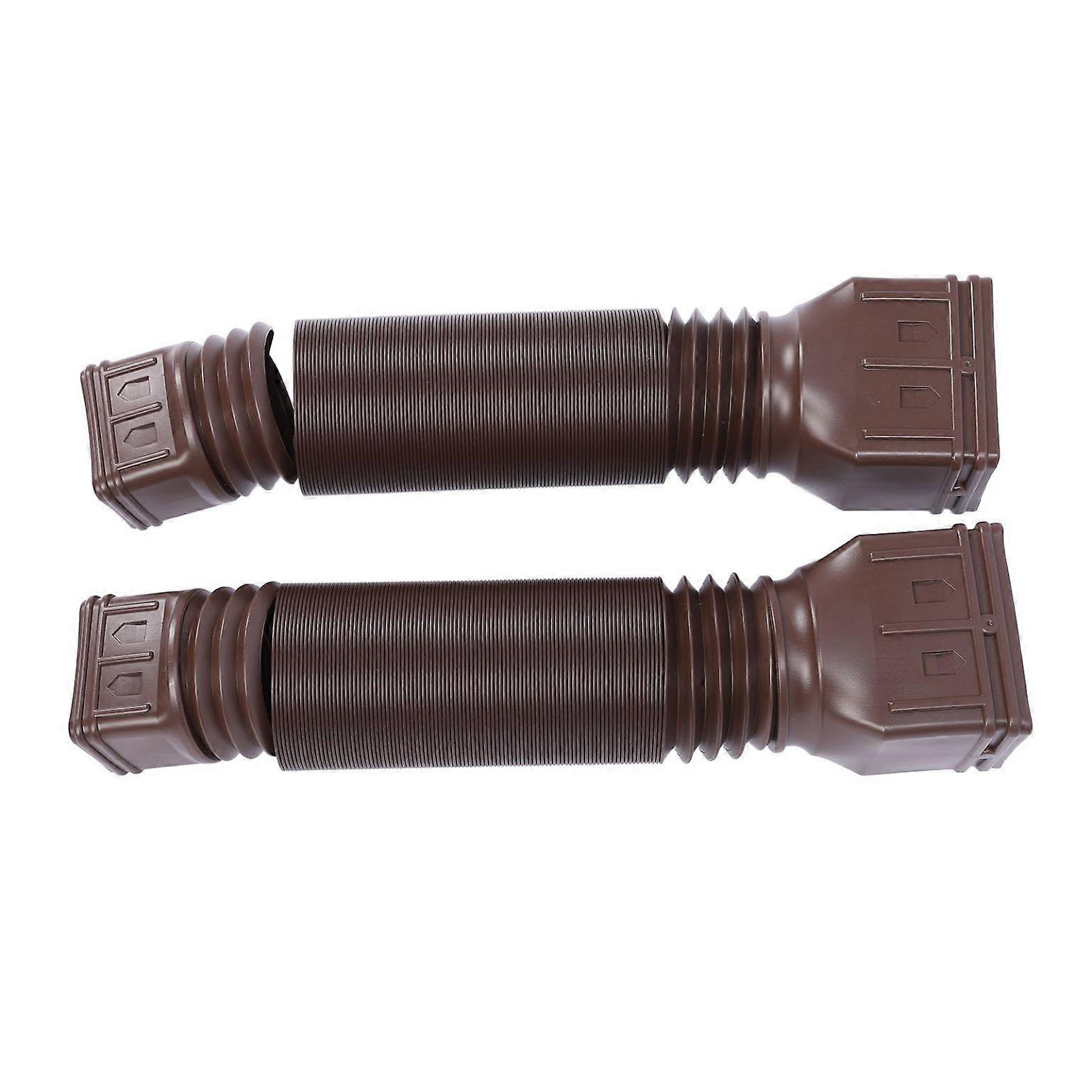 flexible gutter extension 2 Set Gutter Downspout Extension Flexible 21in to 58in