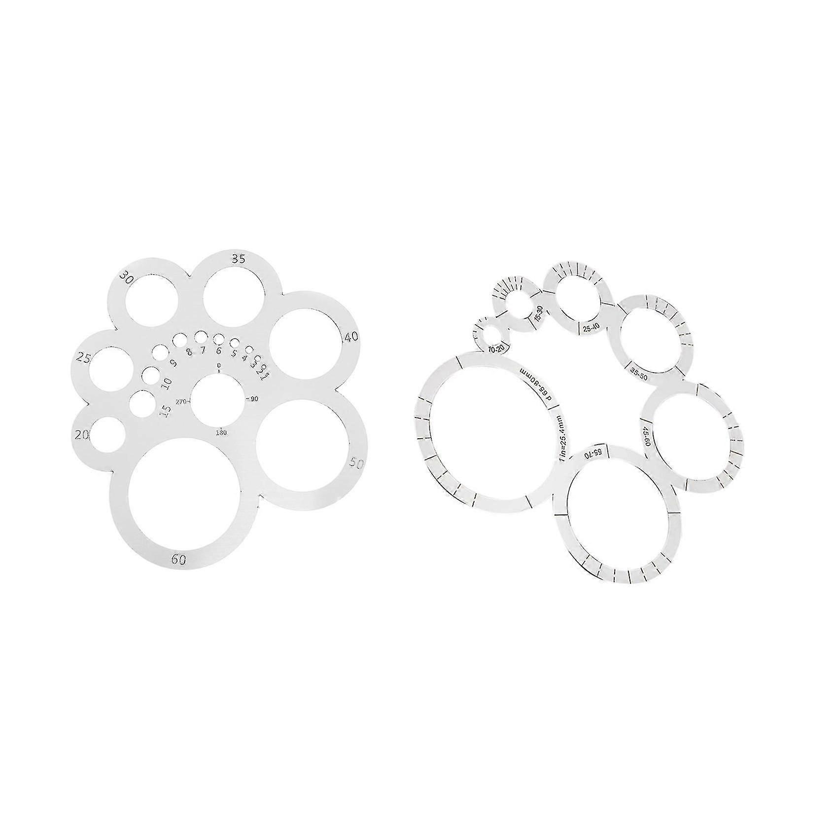 Leather Cutting Tools Metal Circle Template Leather Corner Punch