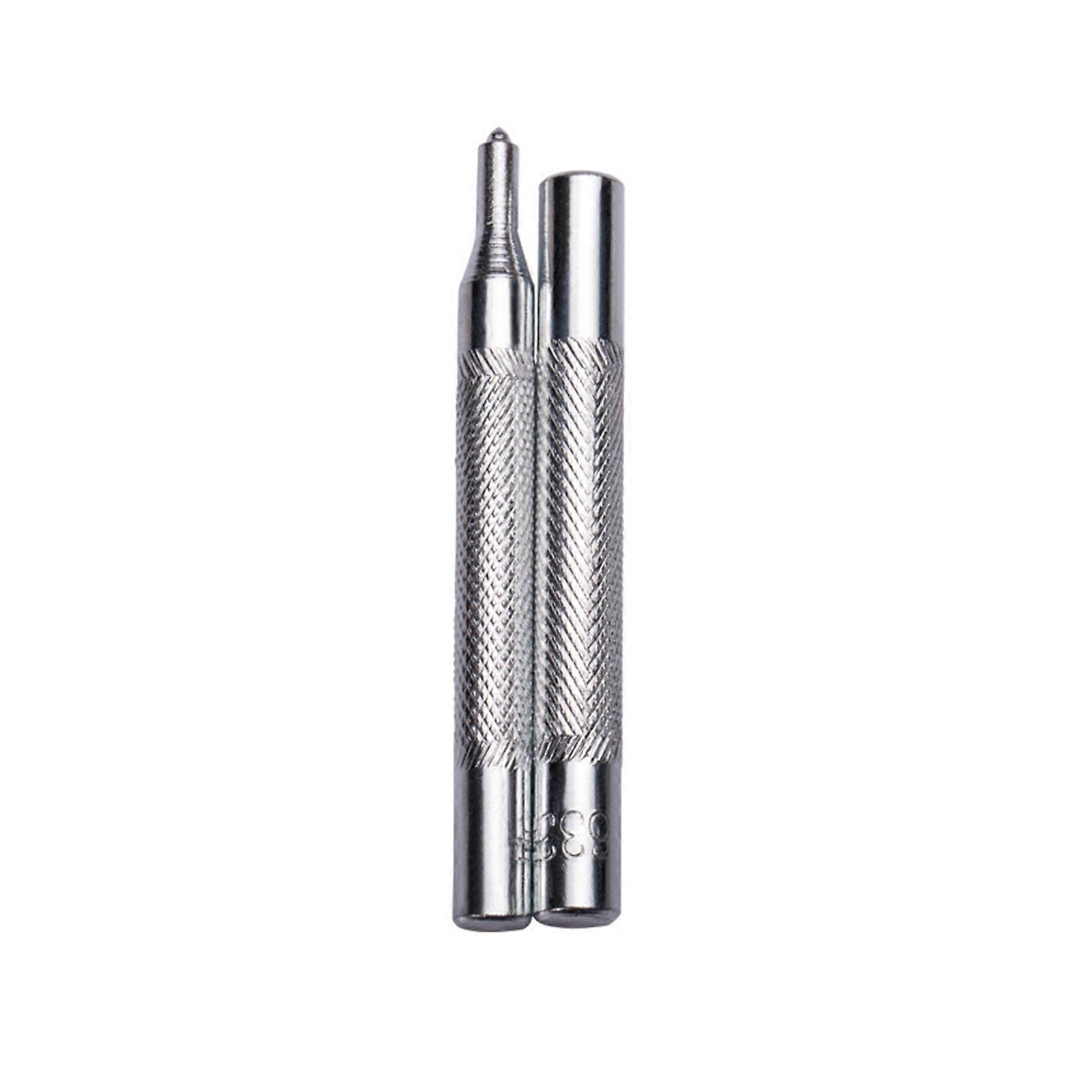 Rivet Punch Installation Tool Carbon Steel Clear Texture Portable Craft Snap Rivet Fasteners Button Installation Tools633 Punch