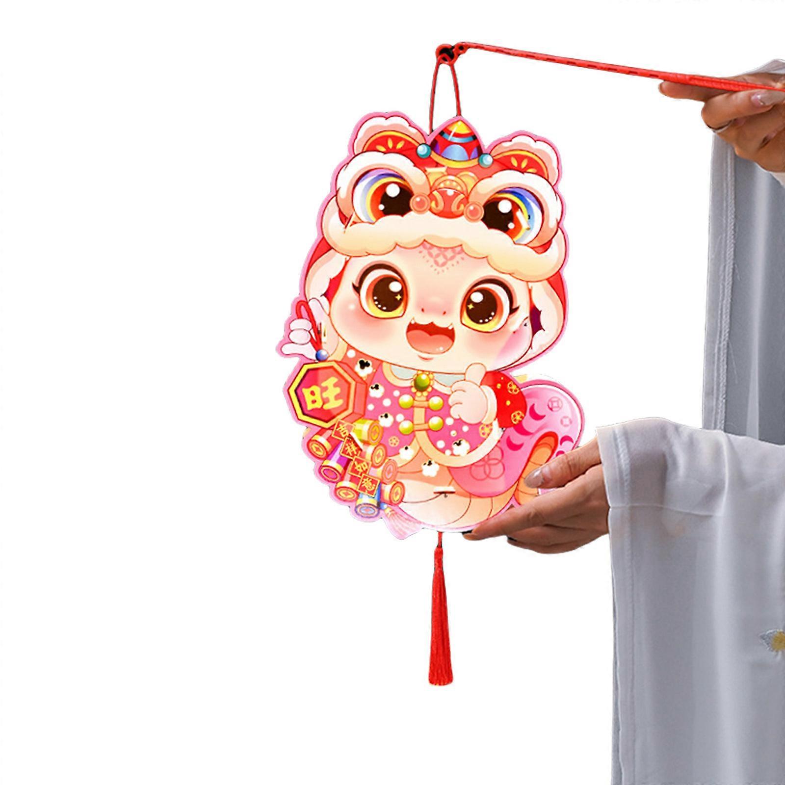 Traditional 2025 Snake Year DIY Lanterns Create A Warm Ambiances With Snake Year Lanterns Decoration For Any Occasion