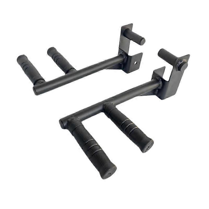 2Pcs Dip Bar Attachment Push up Grip Handles Chest Push up Triceps Training for Squat Rack Easy to Install Pull up Multi GripsP20211224636 FG05