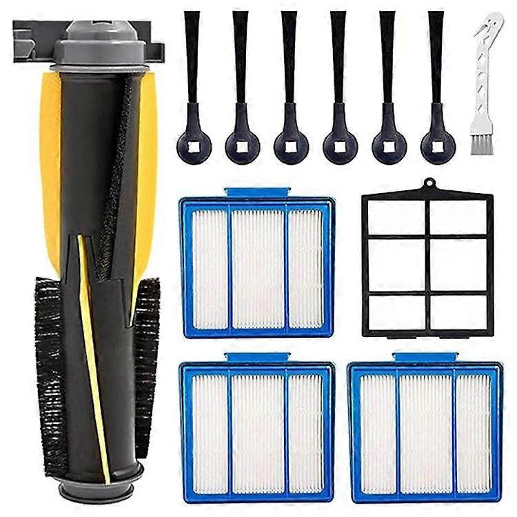 Robot Vacuum Replacement Parts Compatible For Shark IQ AV911S EZ R101AE RV1001AEIQ R101RV1001 Main Brush / Filter / Side Brush /