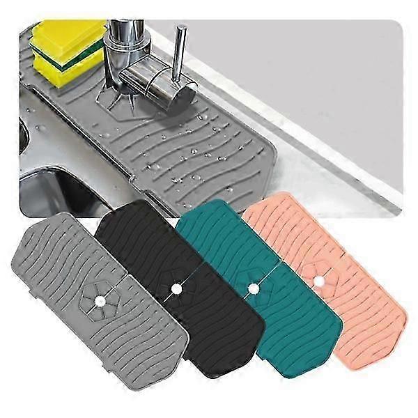 Faucet mat for sink - splash guard, sink for bathroom