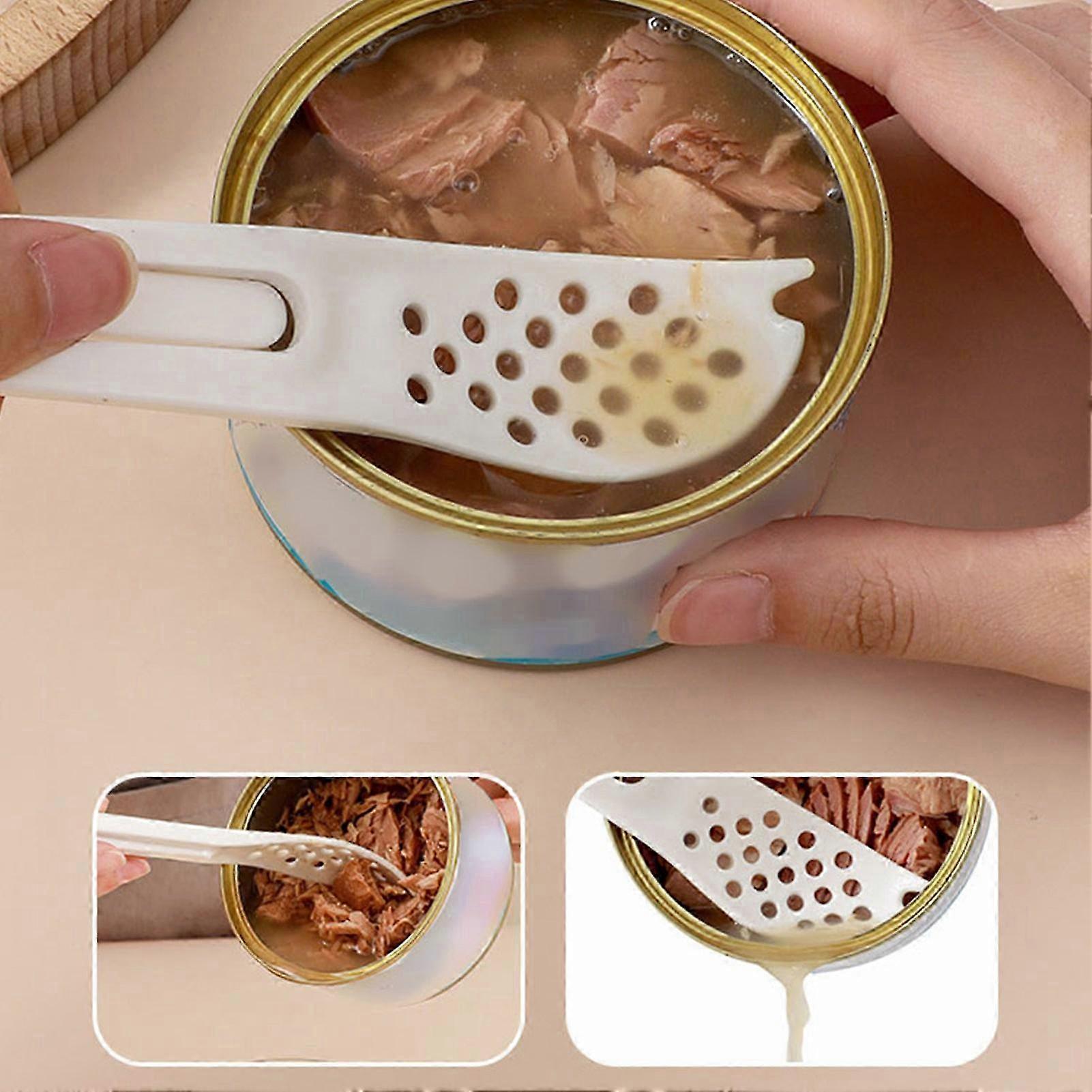 Can Opener Spoon Multifunctional Wet Dry Use Portable Can Scoop for Home Use Outdoor Camping f26