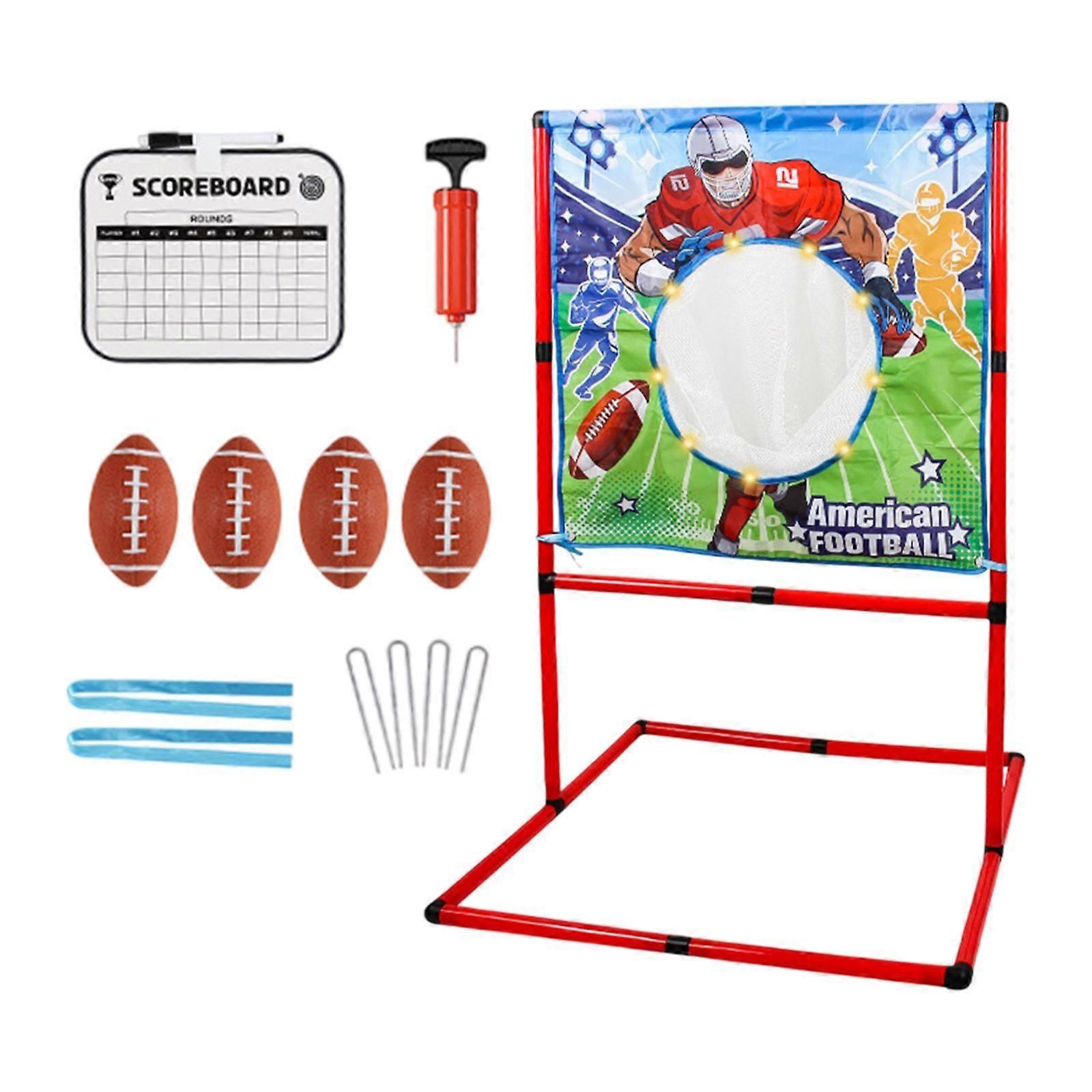 Football Toss Game Footballs Throwing for Family Funny Play Indoor Gifts