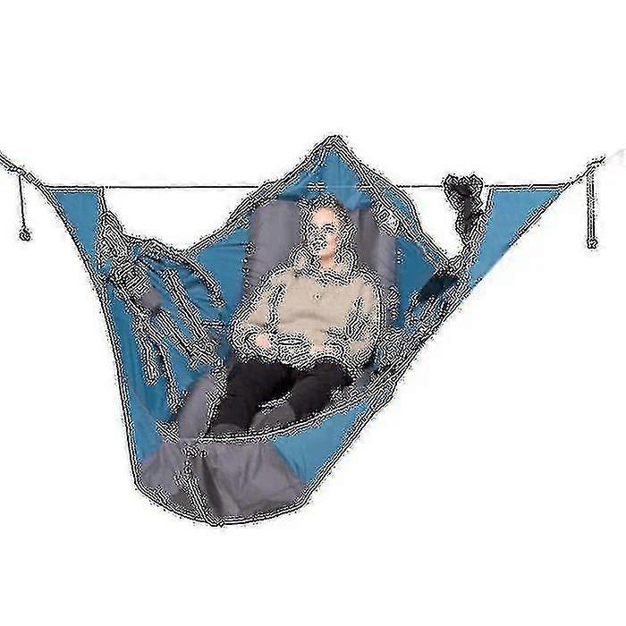 Outdoor Camping Hammock With Mosquito Net Hanging Sleeping Bed Portable High Strength Sleeping Swing