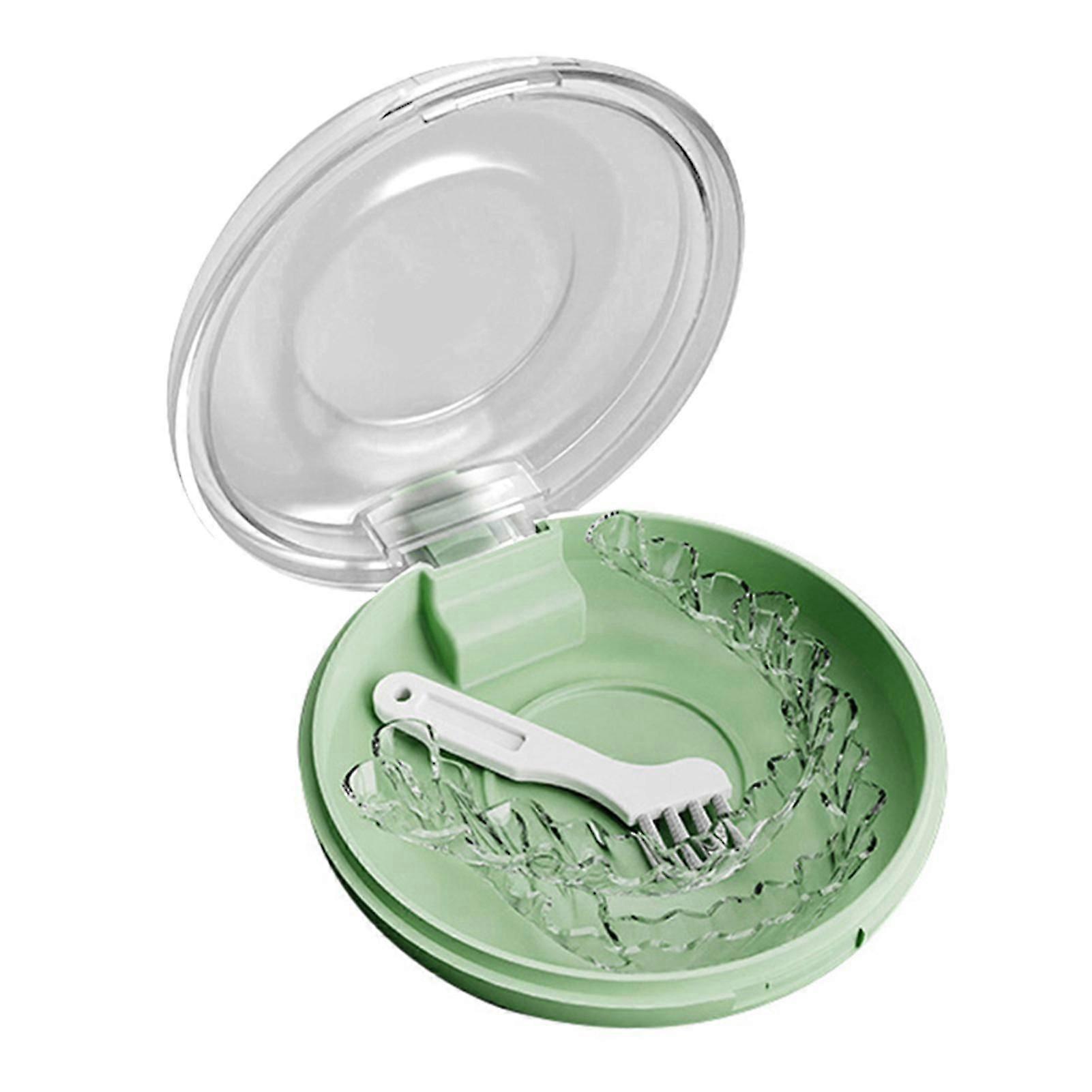 Portable Braces Storage Box Carry-On Orthodontic Teeth Retainer Container