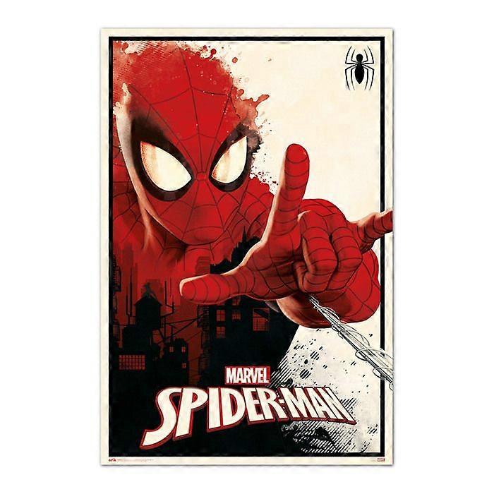 Spider-Man Web-Slinger Marvel Comics Affiche