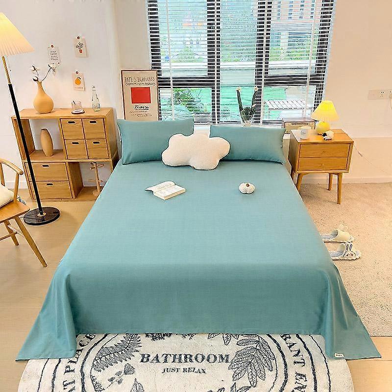 New Cotton Brushed Soft and Breathable Skin-friendly Bed Sheet Single Loaded XL 245x250cm