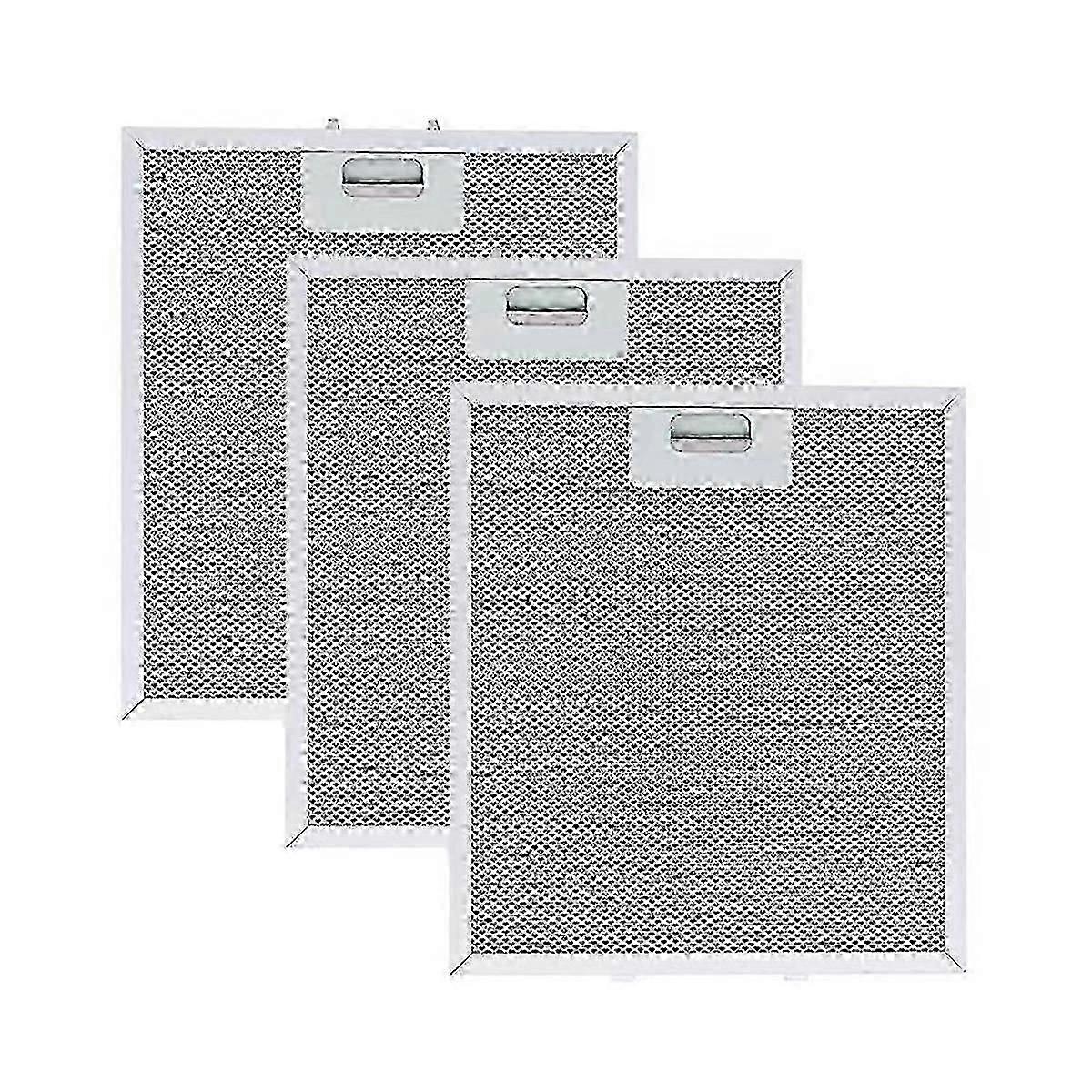 3PCS W10169961A Hood Filter for Jenn Air Range Hood Replace Aluminum Vent Filter 12X10.5Inch