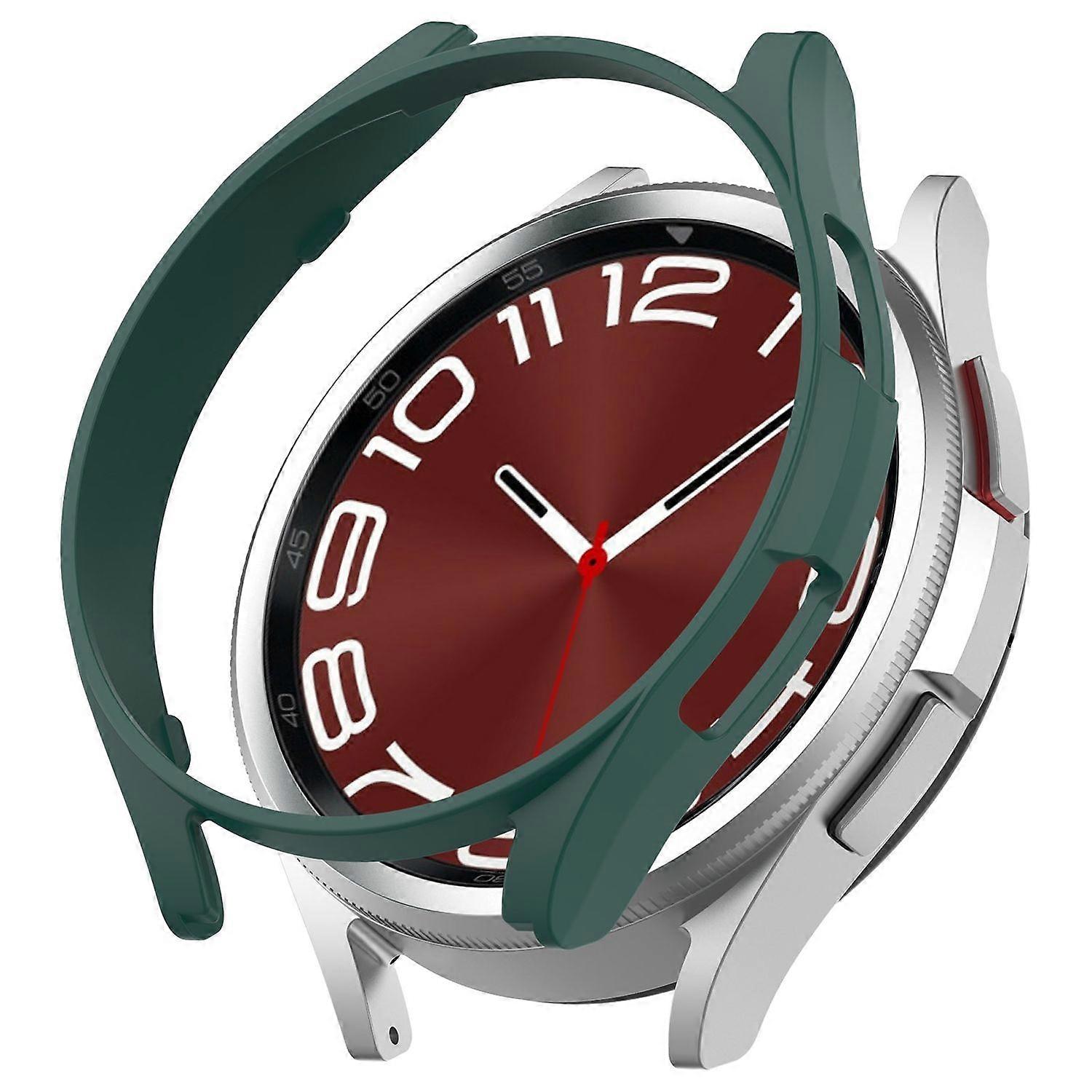 For Samsung Galaxy Watch 6 Classic 43mm Smartwatch Case Green