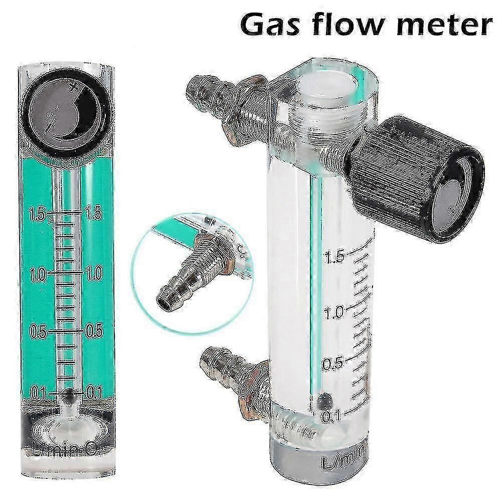 0-1.5lpm Oxygen Flow Meter Flowmeter With Control Valve For Oxygen Air Gas
