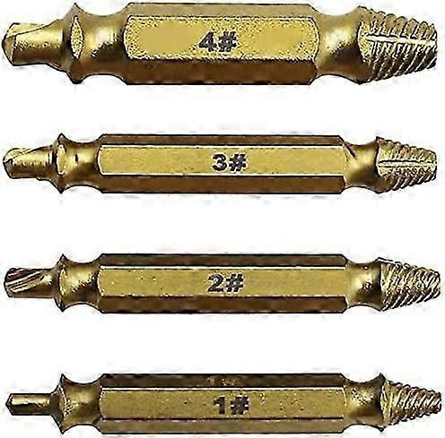 High Speed Steel Broken Screw Extractor Sliding Teeth Extraction Screw Extractor Removal Tools