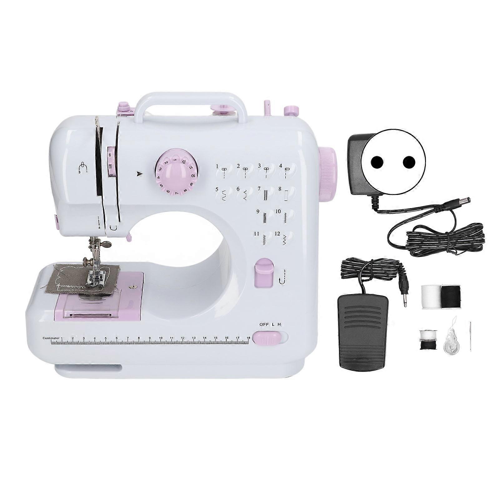 Household Electric with Seaming Function 12 Stitch Patterns Automatic Winder Small Sewing Machine