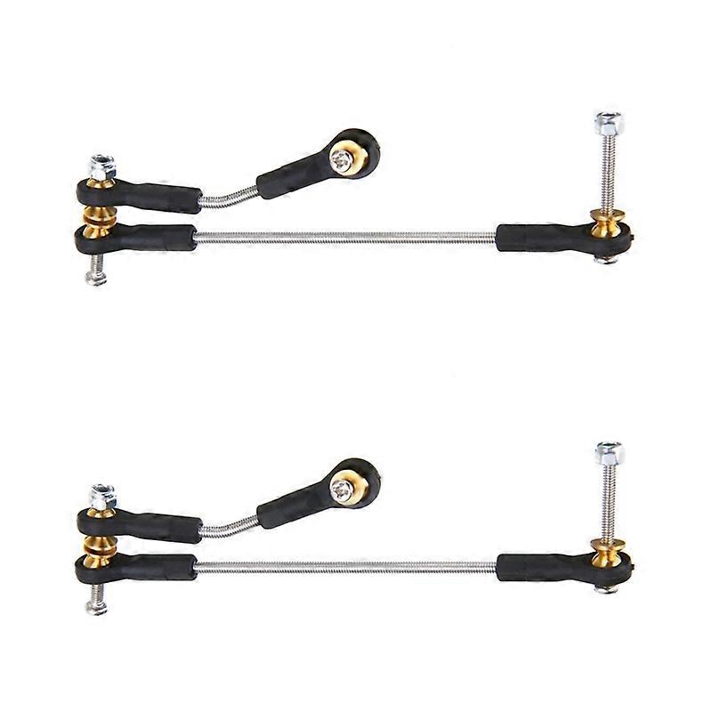 2 Set Steering Link Servo Link Rod Steering Linkage for C14 C24 C34 B1 B14 B24 B16 B36 1/16 RC Car S