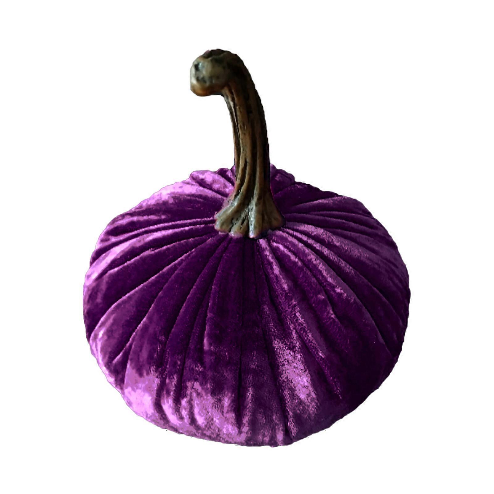 Cloth Pumpkins Artificial Pumpkins for Halloween Decorations 11cm