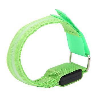 Outdoor Running LED Armband Adjustable Flashing Wristband Cycling Light up Bracelet
