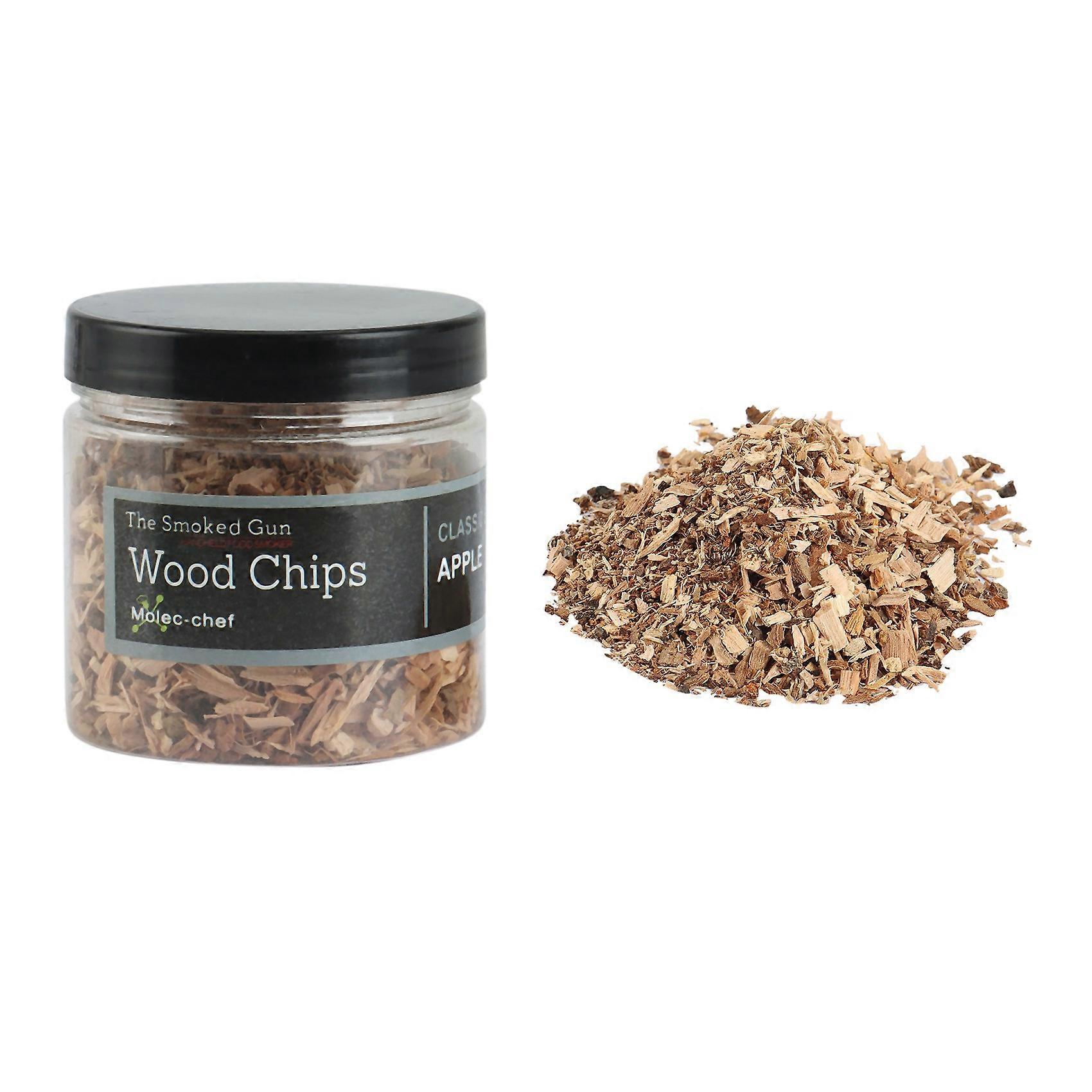 Wood Chips Set for Smoking Infuser for Food Cocktail (Apple Wood)