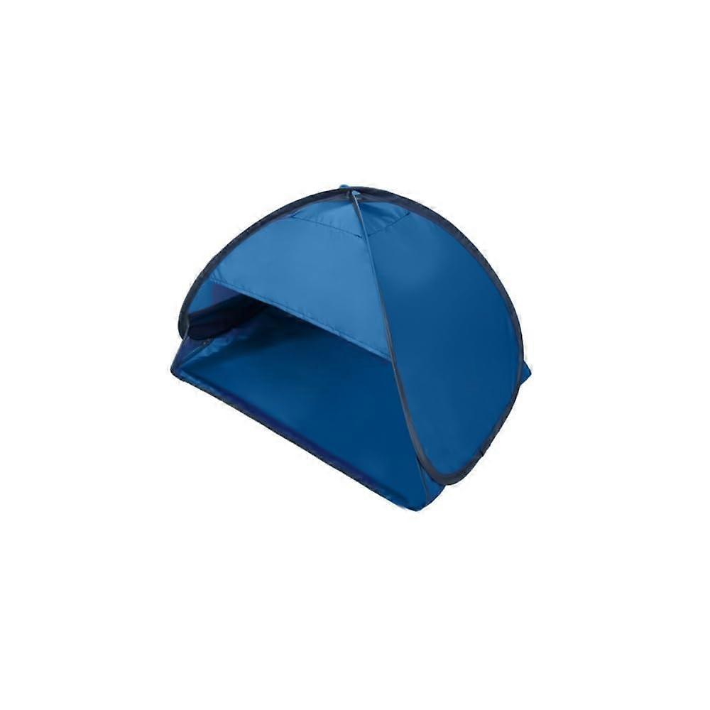Gem blue lazy person tent, 1 pack, beach sunshade, stand up camp tent