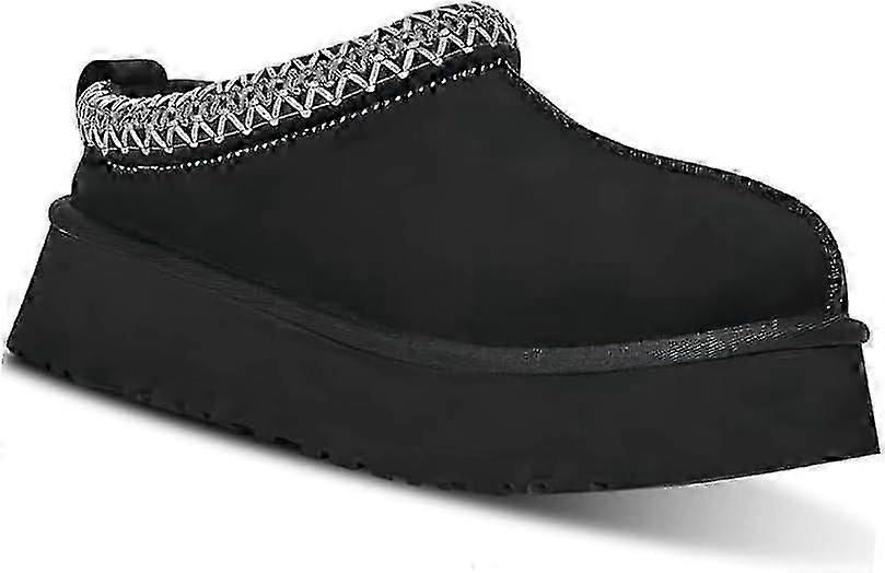 "Women's Slippers Platform Mini Boots Short Ankle Boot Fur Fleece Lined Sneakers House slippers"