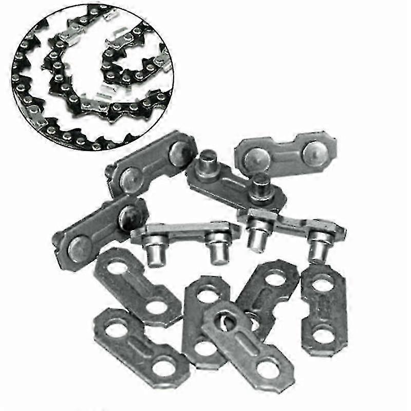 6pcs 3/8 0.063 Chainsaw Chain Joiner Link For Joining Chainsaw Parts AccessoriesScvvd