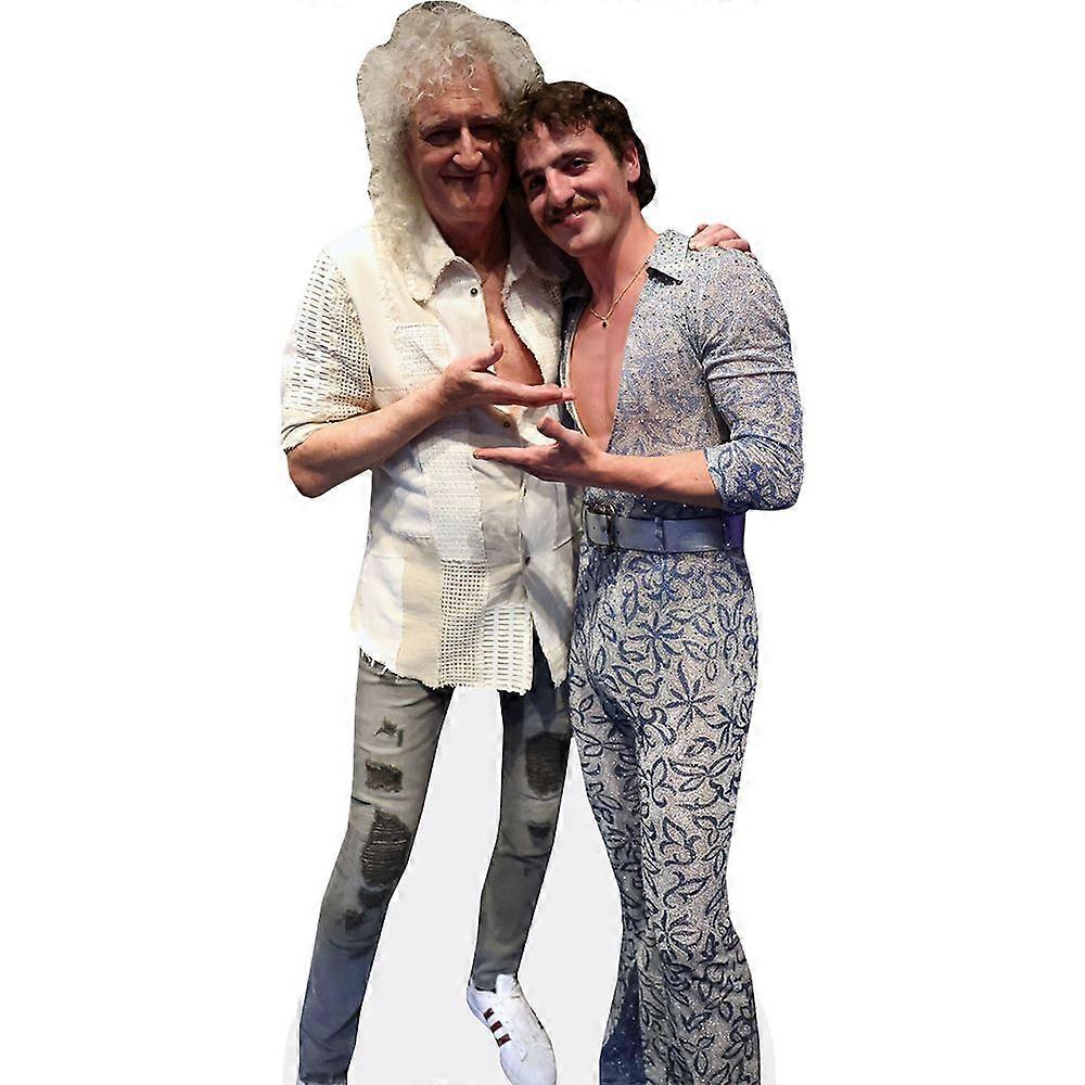 Brian May And Benson Boone (Duo) Mini Celebrity Cutout